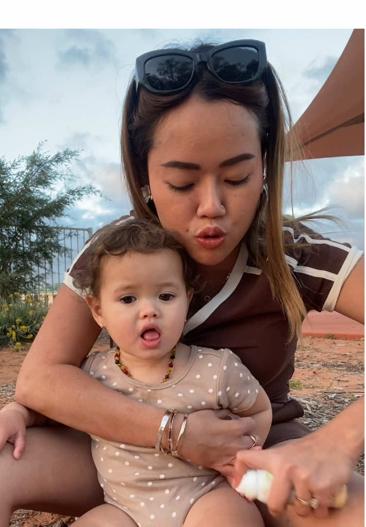 Setiap pergi ke taman momy selalu bawa @Bigroot biar briella terhindar dari nyamuk #bigroot #mosquitorepellant 