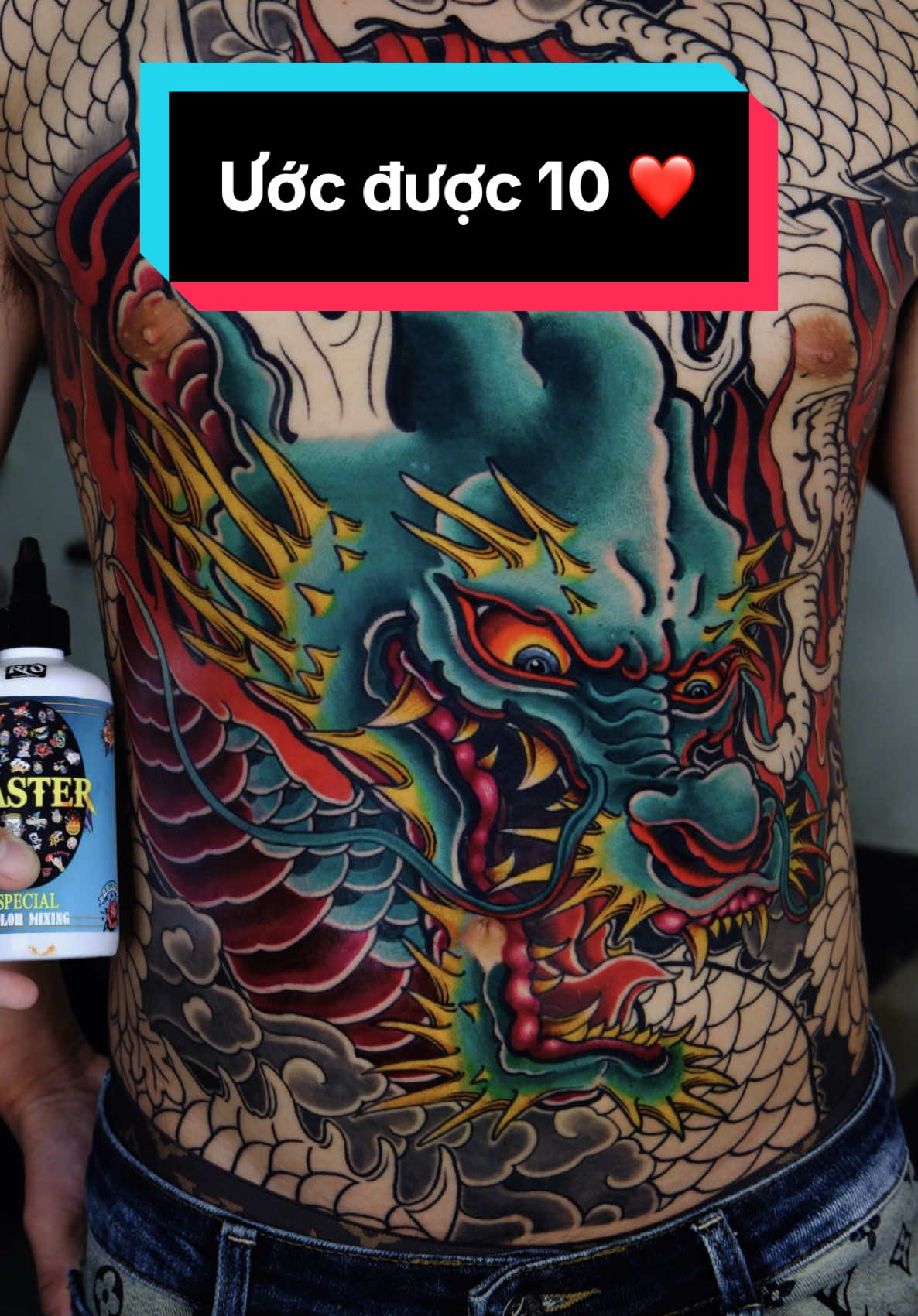 Chút màu sắc cho bé rồng . Ước được 10 tim ♥️ 