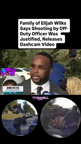 After viewing the dashcam footage, the family of 26-year-old Elijah Wilks publicly acknowledged that the off-duty Milwaukee officer’s response was justified. The family says Wilks tragically made a decision that ended in dire consequences. They requested transparency and pushed for the video’s release to settle rumors. #ElijahWilks #BreakingNews #TTShanellNews #PoliceShooting #MilwaukeeNews             