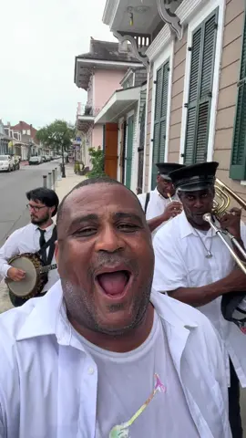 Rocking in New Orleans , Singing I got a a big Fat Woman Love me all night long 