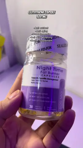 #glutathione #nighttimefatburner 