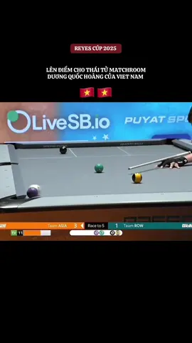 Phần 1793 | 🇻🇳🇻🇳#DuongQuocHoang#billiards#Reyes Cúp 2025
