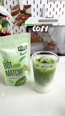 Bột matcha Cozy thơm ngon không bị đắng chát có hương nhài ✨🍵🌱💚 #matchacozy #cozytea #matcha #botmatcha #botmatchacozy 