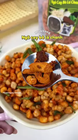Ngô cay sấy nhiều vị giòn tan siu cuốn #ngocaysaygion #ngosaygion #foodreview #meanngonreview #anvattuoitho 