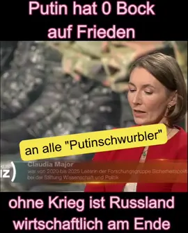 Das russische Volk ist gegen diesen Krieg 