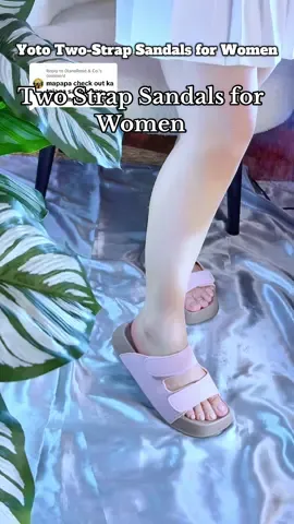 Replying to @DianaRosé & Co.  two strap slippers women  two strap sandals two strap slippers  two strap sandal for women  slippers for women   women slippers  flat slippers for women  korean slippers for women korean slippers  korean slippers women 2025 leather slippers for women YOTO slippers for women YOTO sandals for ladies  YOTO flat sandals for women  YOTO two strap sandals for women #fyp #yotosandals #twostrapsandals #fashionfootwear #tiktokviral 