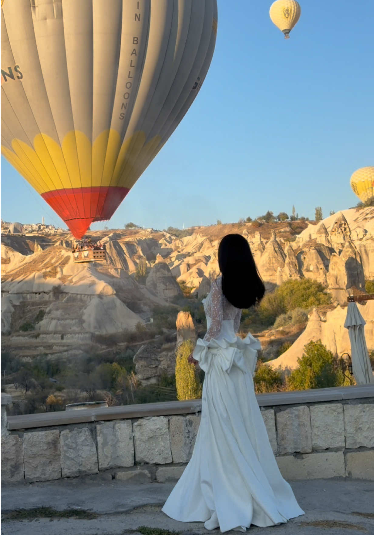 Good morning Cappadocia 🎈🛤️🌄🌋 #fyp #travel #cappadocia #vibes 