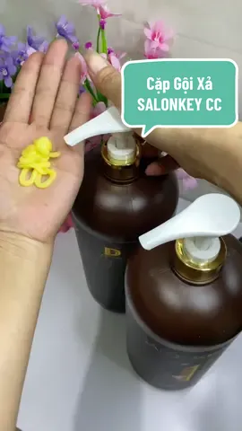 Cặp gội xả cao cấp SALONKEY #daugoi #daugoicap #tiepthilienket #hiengila 