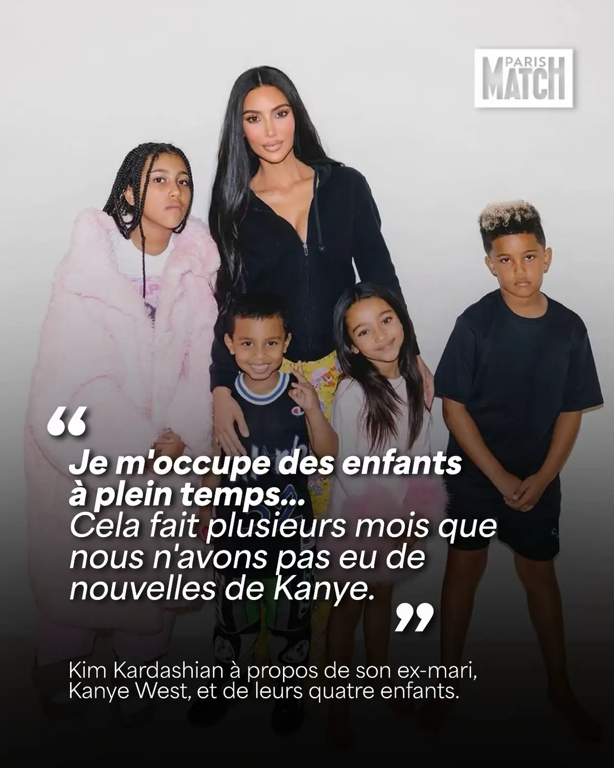 Invitée du podcast “Call Her Daddy”, la star s’est livrée comme jamais sur son divorce avec Kanye West, leur co-parenting compliqué et sa vie de maman solo. « Ce n’est pas facile… Je fais de mon mieux pour protéger mes enfants, mais c’est lourd parfois », confie Kim, évoquant les mois écoulés sans que Kanye n’ait vu leurs quatre enfants, North, Saint, Chicago et Psalm. Elle affirme également n’avoir jamais empêché leur père de les voir, malgré les rumeurs : « J’ai toujours été transparente. Je peux montrer les messages si nécessaire. » #onregardequoi #kimkardashian #kanyewest  