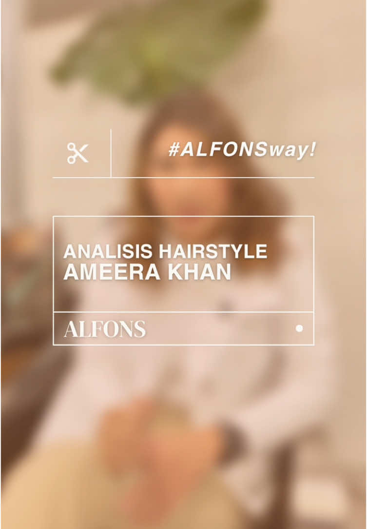 Kira-kira kamu cocok ga nih hairstyle kaya ameera khan? #hairtips #hairinfo #hairtok #hairstyle 