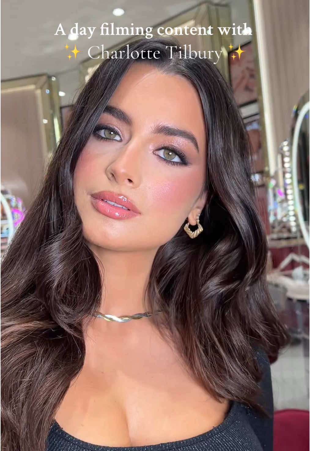 always love modelling and working with one of my fave brands 🤍 #charlottetilbury #model #londonmodel #makeupmodel #modelgoals 