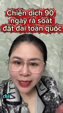 Chiến dịch 90 ngày rà soát đất đai toàn quốc Từ ngày 1/9 đến 30/11/2025, Nhà nước sẽ triển khai chiến dịch 90 ngày rà soát đất đai trên toàn quốc nha anh chị! Đợt này không phải thu hồi sổ đỏ, mà là để làm sạch dữ liệu, định danh từng thửa đất luôn đó!”Mục tiêu là mỗi thửa đất sẽ có mã định danh riêng, giống như chứng minh nhân dân của đất vậy đó! Để chuẩn bị, anh chị nhớ 3 việc nè: 1️⃣ Chuẩn bị sẵn sổ đỏ, căn cước, giấy tờ mua bán – tặng cho – thừa kế nếu có. 2️⃣ Khi cán bộ địa phương đến, phối hợp cung cấp thông tin và ký xác nhận. 3️⃣ Sau khi cập nhật xong, kiểm tra lại kỹ thông tin để tránh sai sót nha.#cobanhadat #luatdatdai #chiasekinhnghiem #luatsu #xuhuong 