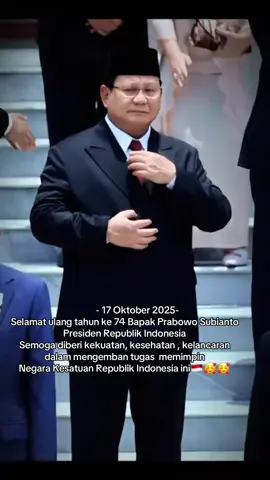 Happy birthday Bapak Prabowo Subianto #prabowo #prabowosubianto #presidenprabowo2024 #titieksoeharto #mayorteddy 