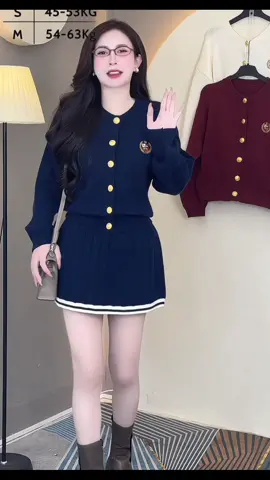 Set bộ len QC #TikTokAwardsVN #setbonu#linhshop #thoitrangnuhottrend #lenxuhuong 