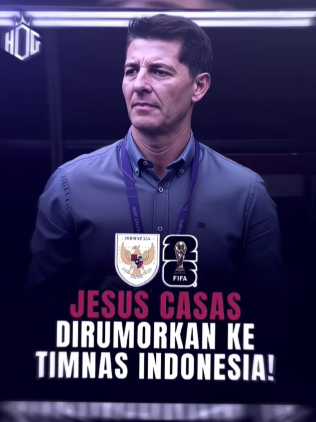 Jesús Casas pelatih baru Timnas Garuda #garudamuda #pelatihtimnas #jesuscasas #timnasday #fyppppp 