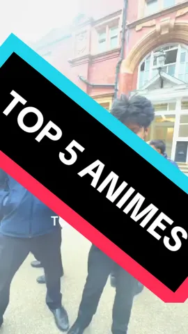 TOP 5 ANIMES WITH @numair #stoptheboats #edl #england #londonistan #naruto 