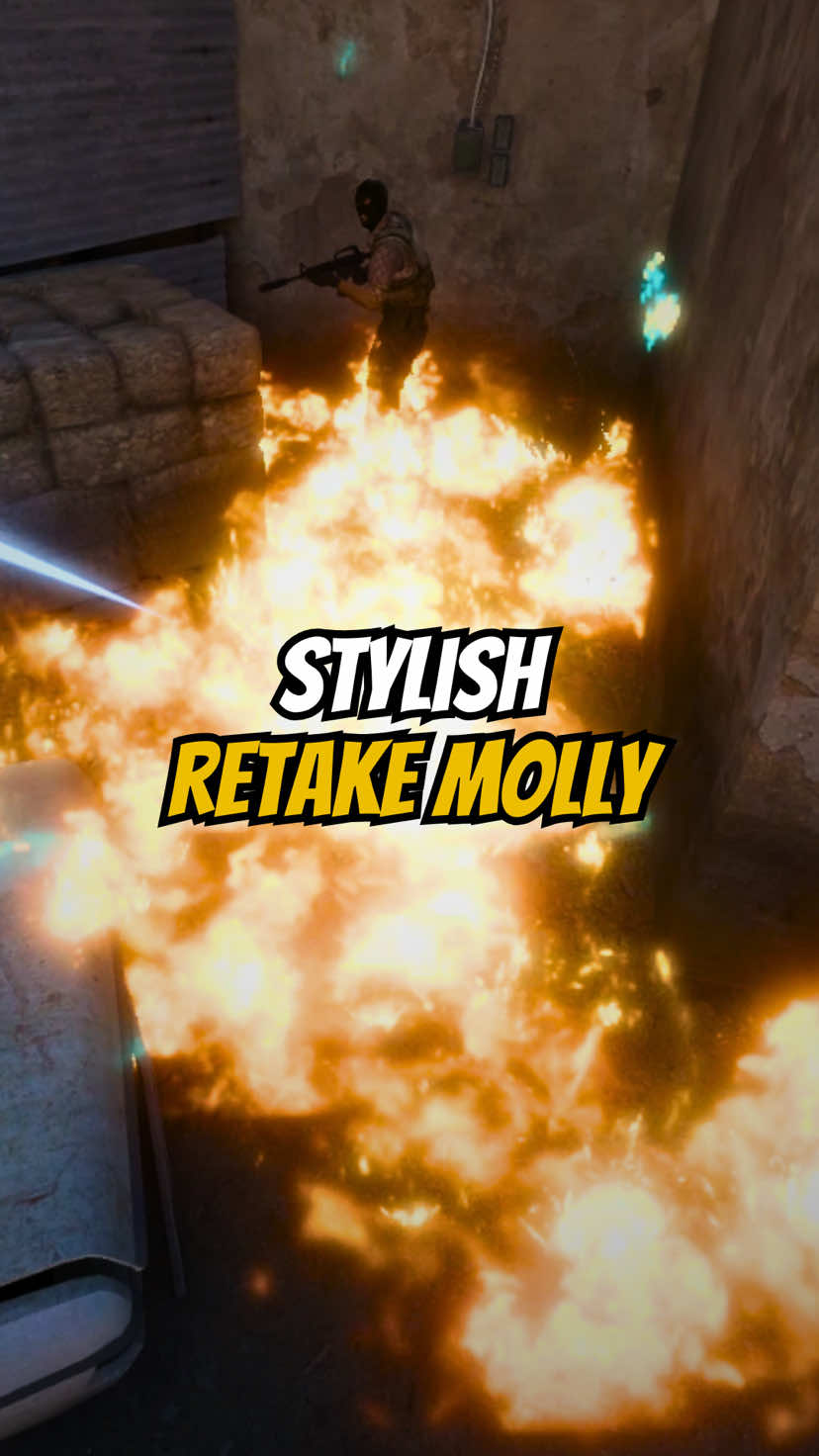 STYLISH RETAKE MOLLY ON DUST 2 #COUNTERSTRIKE #CS2 