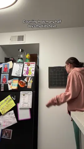 There’s soo many half days #realisticmomlife 