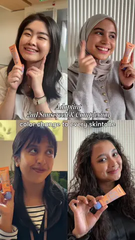 it literally adapts to your skin tone 👀💙 #tavistaycurious #sunscreentavi #sunscreencicatavi #perlindunganUV #sunscrenvirall 