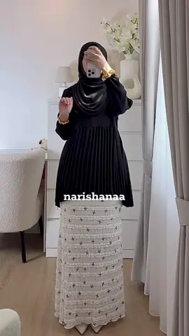 Blouse Pleated Muslimah #blouse #blousepleated 