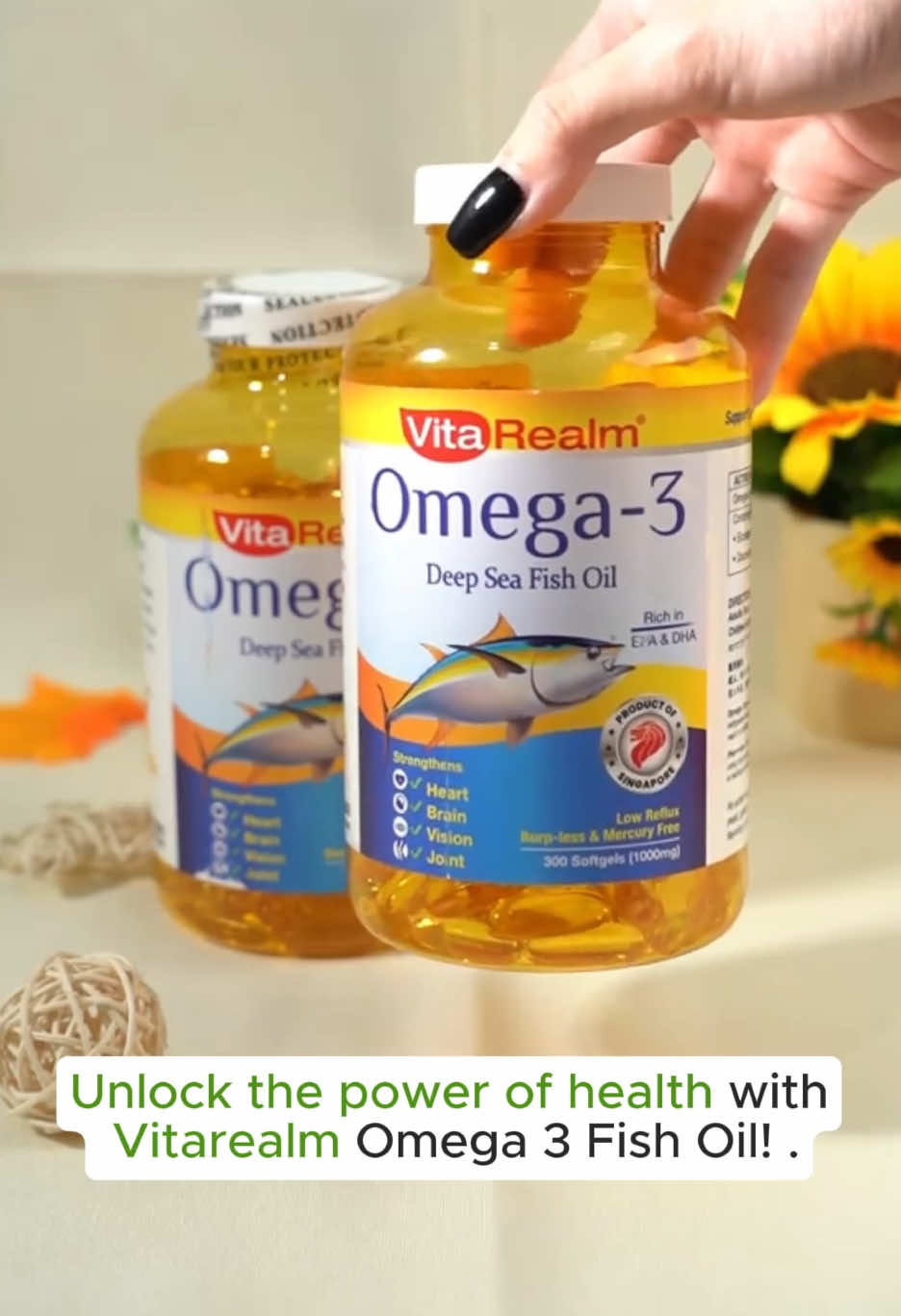 Don't buy random fish oil anymore, check out this one for good quality😃#fishoil #protectyourheart #heart #health #omega3 