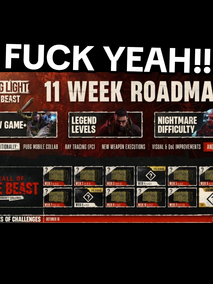 IT'S FINALLY HAPPENING#dyinglight #dyinglightthebeast #dyinglight2 #dyinglightgame #trending 