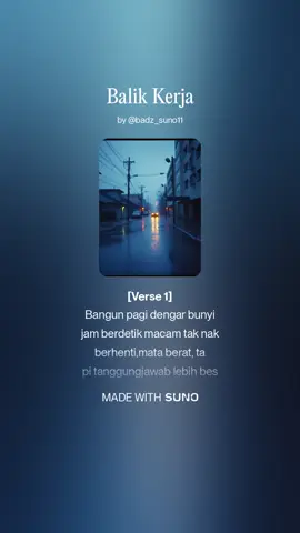 Balik Kerja - Badri M 