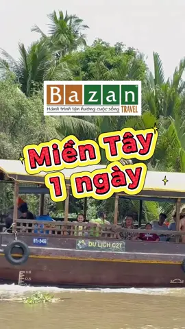 Tour miền Tây 1 ngày 490k chưa bao giờ hết Hot… Giá quá hời cho 1 ngày trải nghiệm. Còn chần chừ gì mà không làm một chuyến cả nhà ơi 🥰🥰 #mientay #bazantravel #tourmientay #mytho #bentre71🌴🥥 