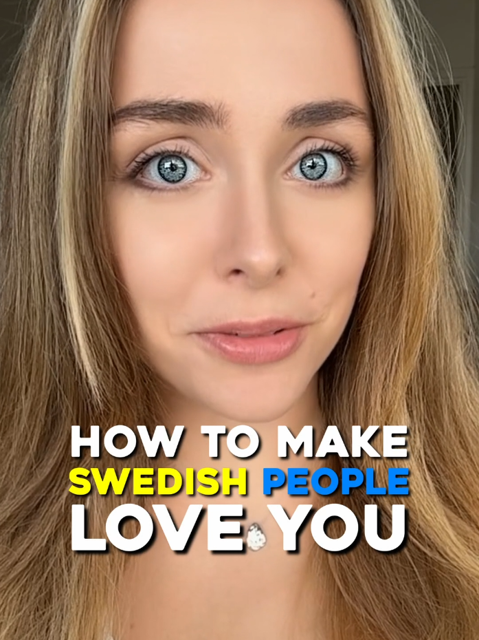 How to make Swedish people love you #swedish #swede #sweden #sverige #stockholm 