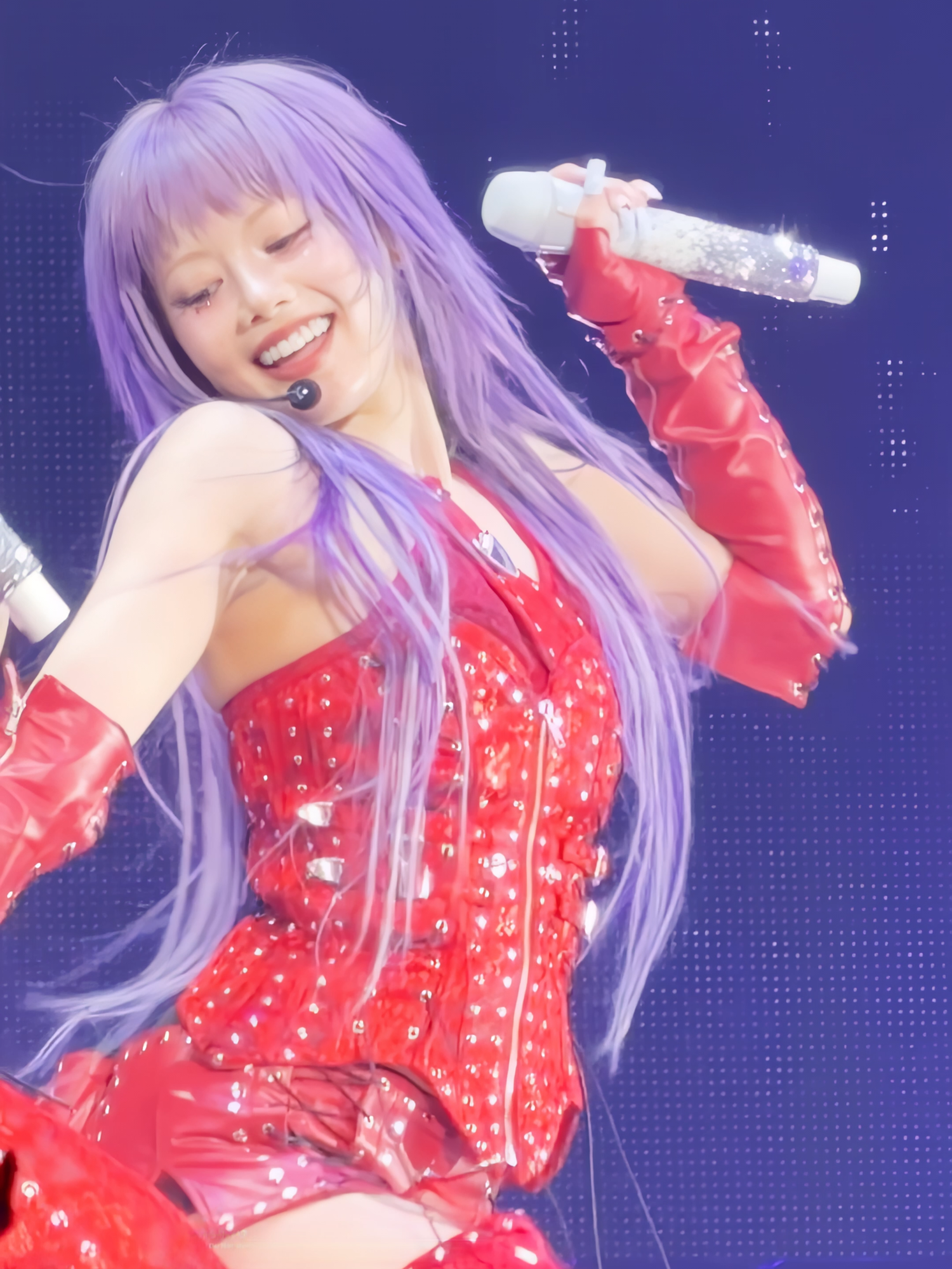 表情管理が良すぎるひーちゃん🩵 オリジナルverも観れてよかった💫 XG - SHOOTING STAR(HINATA Fancam)  #XG #HINATA #cocacolaxfes2025 #ALPHAZ #fyp