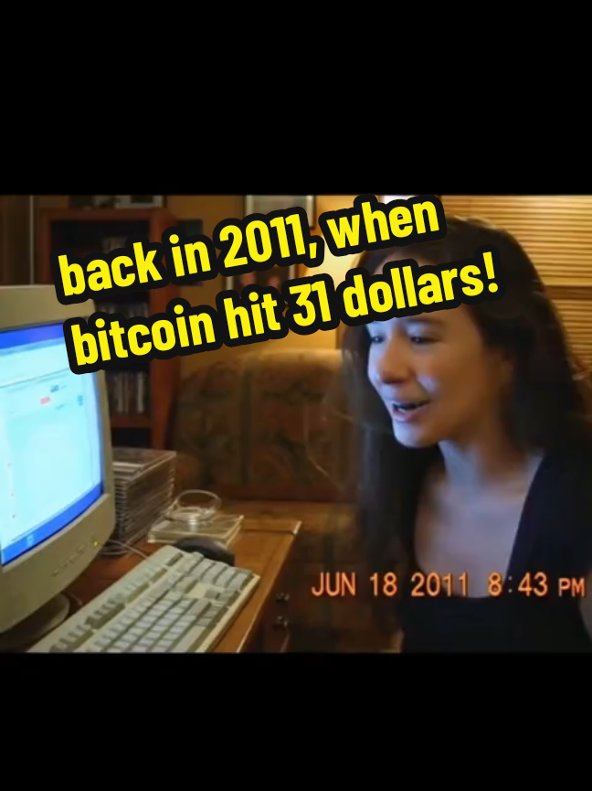 Back in 2011 when bitcoin was only 31 dollars! #btc #cryptocurrency #bitcoins #bitcoin 