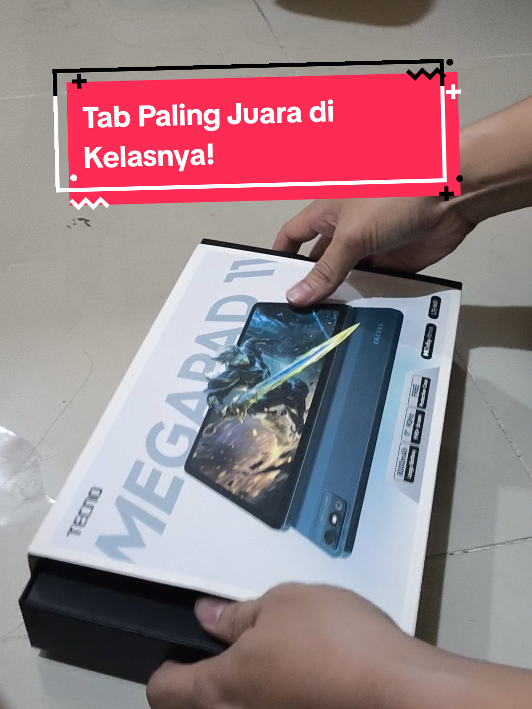 Sang Juara Tab 2 Jutaan di Kelasnya! Aman Banget buat Games, Nonton Film, Edit Video #tecno #megapad11 #tab #games 