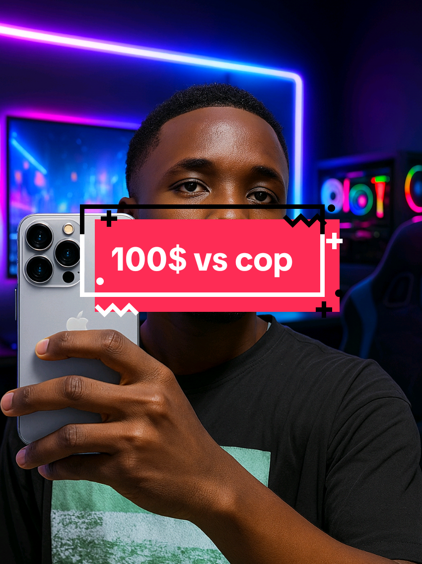 100$ vs cop#LIVEIncentiveProgram #GenuineInteractionMatters #PaidPartnership 