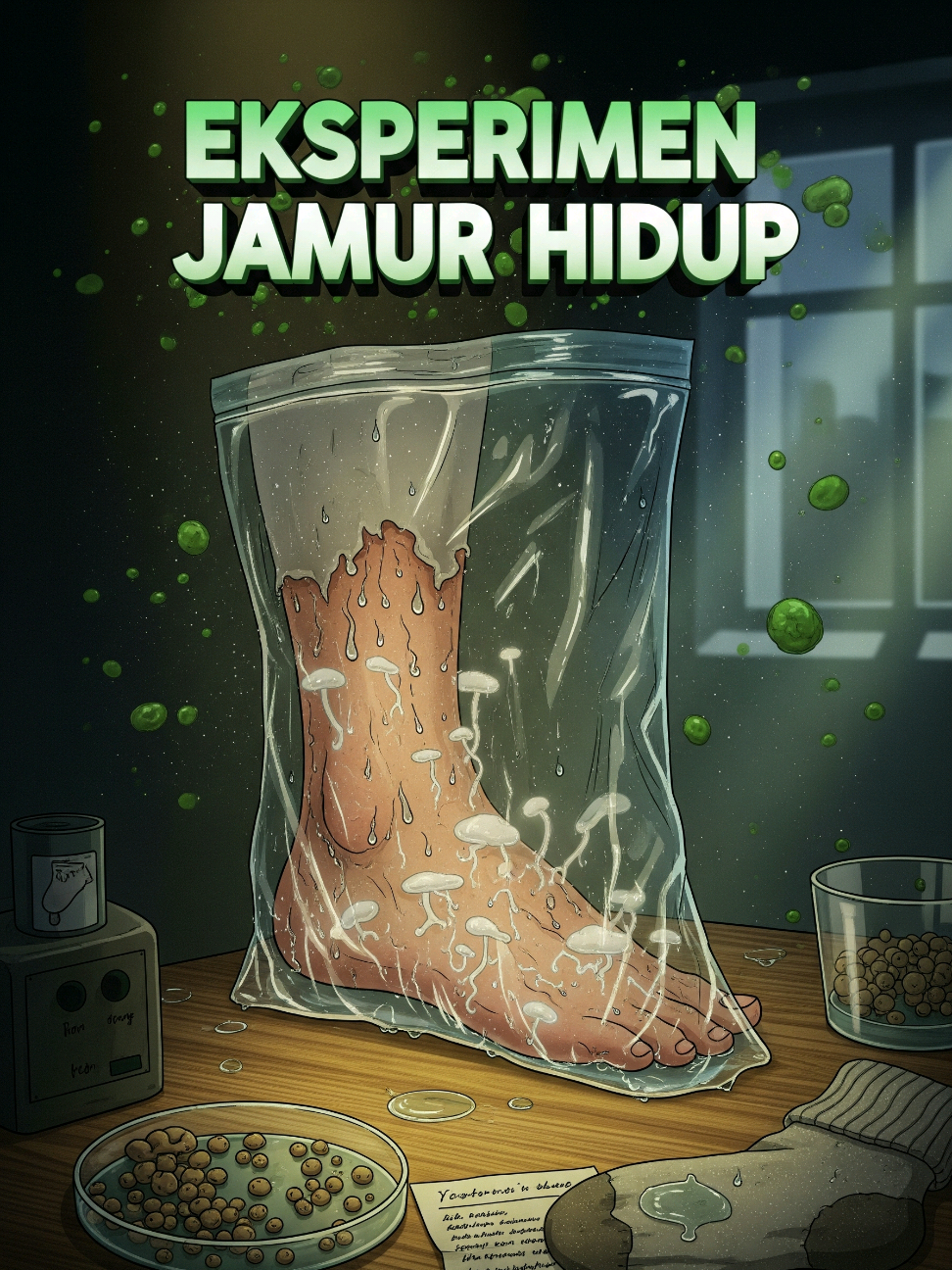 ‎📌 Detail Fakta: ‎ ‎Secara ilmiah, jamur memang berkembang biak lewat spora yang bisa menempel dan tumbuh di tempat lembap. Lingkungan seperti kaki yang dibungkus plastik dan dijaga kelembapannya sebenarnya sangat ideal untuk pertumbuhan jamur. Itulah alasan kenapa infeksi jamur kaki, seperti kutu air, sering muncul di area yang tertutup dan lembap terlalu lama, misalnya di dalam sepatu basah atau kaus kaki kotor. ‎ ‎Namun, menggosokkan jamur langsung ke kulit bukanlah cara aman atau alami untuk bereksperimen. Spora jamur bisa menyebabkan iritasi, infeksi, bahkan reaksi alergi, terutama kalau kulit sedang terluka atau sensitif. Beberapa jenis jamur menghasilkan racun mikotoksin yang bisa membahayakan jaringan kulit manusia. Jadi, bukannya menumbuhkan jamur dengan aman, tindakan ini justru bisa bikin kaki gatal, melepuh, atau bernanah. ‎ ‎Dalam dunia bioteknologi, memang ada penelitian yang memanfaatkan jamur untuk menguraikan limbah organik, termasuk kulit mati. Tapi percobaan seperti itu dilakukan di laboratorium dengan pengawasan ketat dan bukan di tubuh manusia. Jadi, meskipun idenya terdengar unik dan “eksperimental”, dalam praktiknya cara ini berisiko besar buat kesehatan kulit dan nggak direkomendasikan untuk dicoba. ‎#faktaunik ‎#faktamenarik ‎#eksperimen  ‎#fakebodyy⚠️  ‎#fakesituation⚠️ 