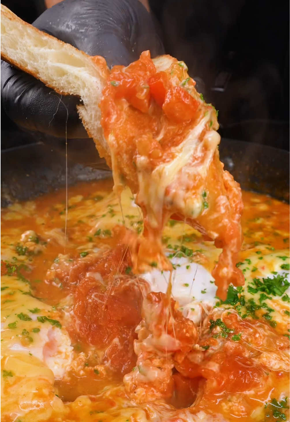 Shakshuka #mukbang #satisfying #tiktokfood 