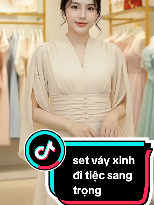 chất vải Voan tơ 2 lớp . 40-80kg #hgboutiquevn #thoitrangnu #vayditiec #vaynu #damnu 