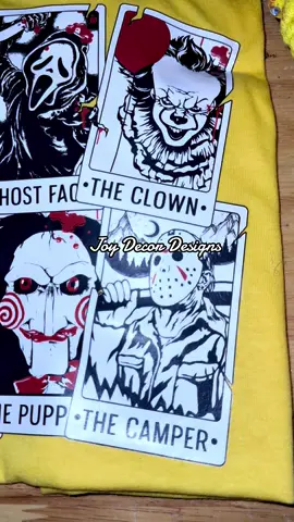 Custom Halloween shirts and sloutch/junck socks done by JDD!   Halloween shirts $10 #customshirts #holloween #holloweenshirts #sloutchsocks #yellow