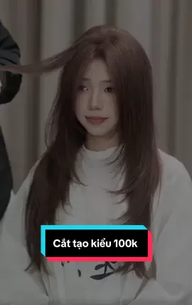 Nhuộm nâu tây cắt tạo kiểu chỉ từ 350 🐠#cattocdepgovap #salonlamtocdepgovap #salontocganday #salontocgovap 