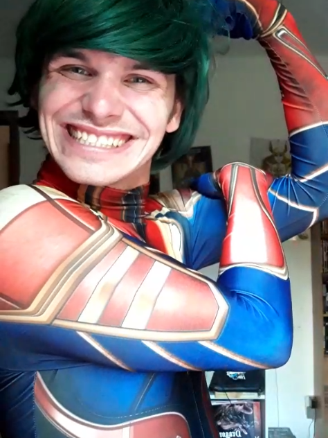 #izukumidoriya #captainmarvel #myheroacademiahalloween 