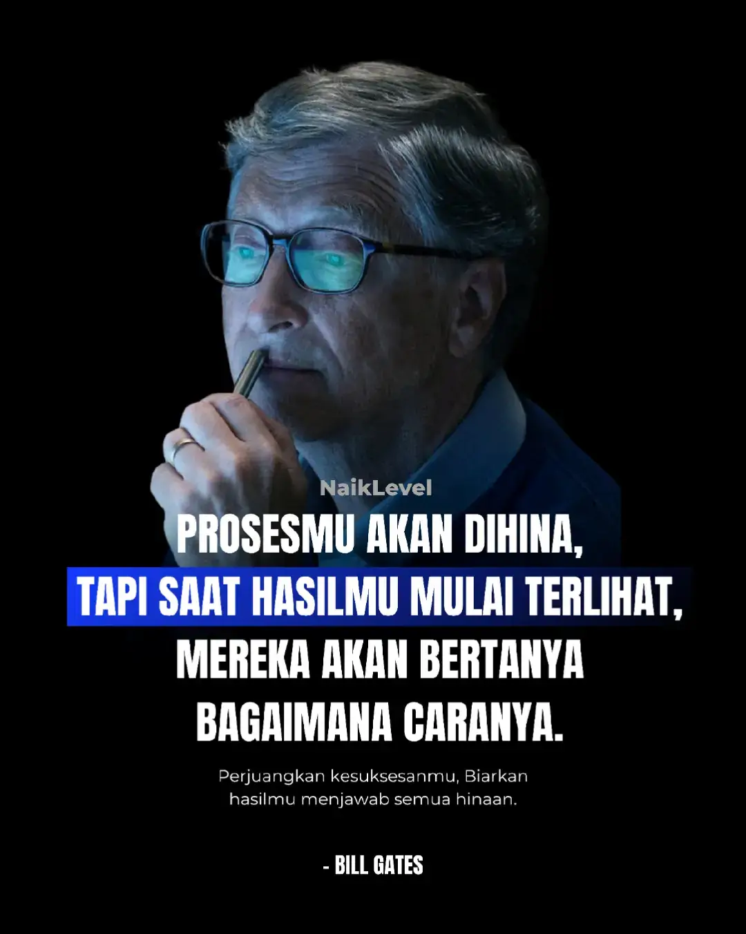 Waktu lo mulai, lo bakal ditertawain. Waktu lo gagal, lo bakal diremehin. Tapi waktu lo berhasil, semua orang tiba-tiba pengen tahu “gimana caranya”. Jadi terus jalan. Lo gak perlu buktiin apa-apa ke siapa pun — cukup buktiin ke diri lo sendiri.  📁Save biar lo inget waktu dunia gak percaya sama lo. 🔁 Share ke temen lo yang lagi direndahin tapi masih berjuang. 🔥 Follow @naiklevel.x buat dapetin energi dan mindset biar lo tetep kuat di fase “dihina sebelum berhasil.” #naiklevel #mindsetsukses #upgradeskill #SelfImprovement l
