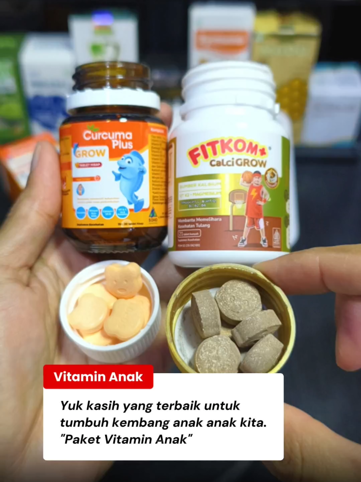 Jangan biarkan anak kita kekurangan vitamin #vitaminanak #tumbuhkembanganak #kesehatananak #multivitamin #anaksehat 