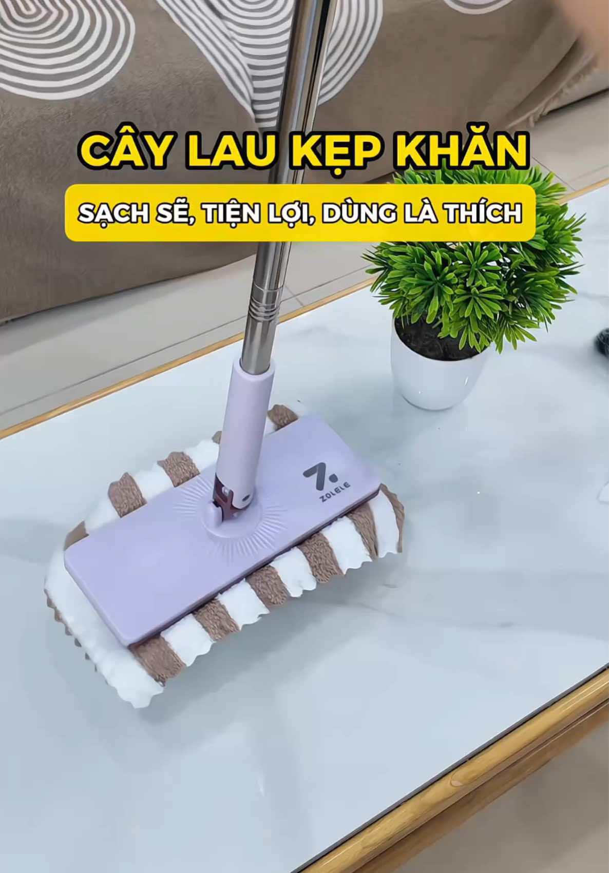 Cây lau kẹp khăn tiện lợi #caylaukepkhan #zolele #caylaudanang #dandanreview #dondepnhacua 