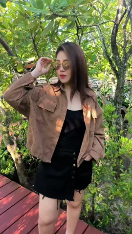 #เสื้อเชิ้ต #เสื้อเชิ้ตผ้าลูกฟูก #เสื้อแจ็คเก็ต #เสื้อแจ็คเก็ตลูกฟูก #แฟชั่นผู้หญิง