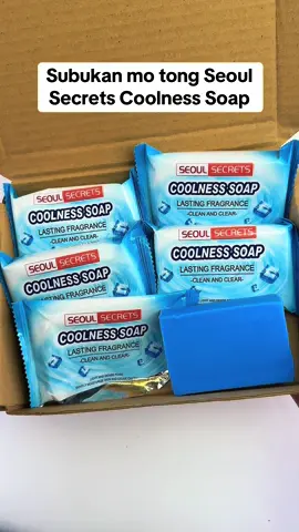 Kahit pagpawisan ka, Amoy fresh ka pa din #coolnesssoap #seoulsecrets #deosoap #bodyodorsolution #bodysoap 