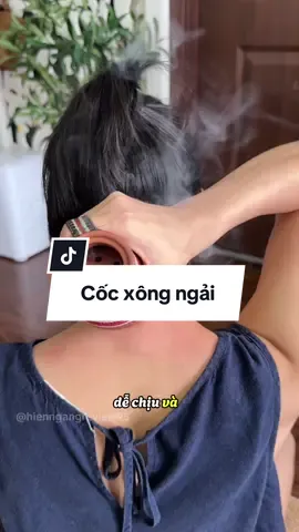 Cốc xông ngải cứu siêu mê luôn các bác ơi #cocxongngaicuu #xongngaicuu #cocxongngai #review #hienngangreview✅ 