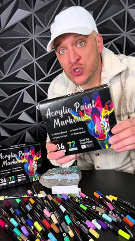 Replying to @Marie Maiorino-catan These are my favorite acrylic paint markers for crafts, coloring, painting, Christmas ornaments.     #kidscrafts #crafts #christmasornaments #toys #tiktokshopcrreatorpicks 