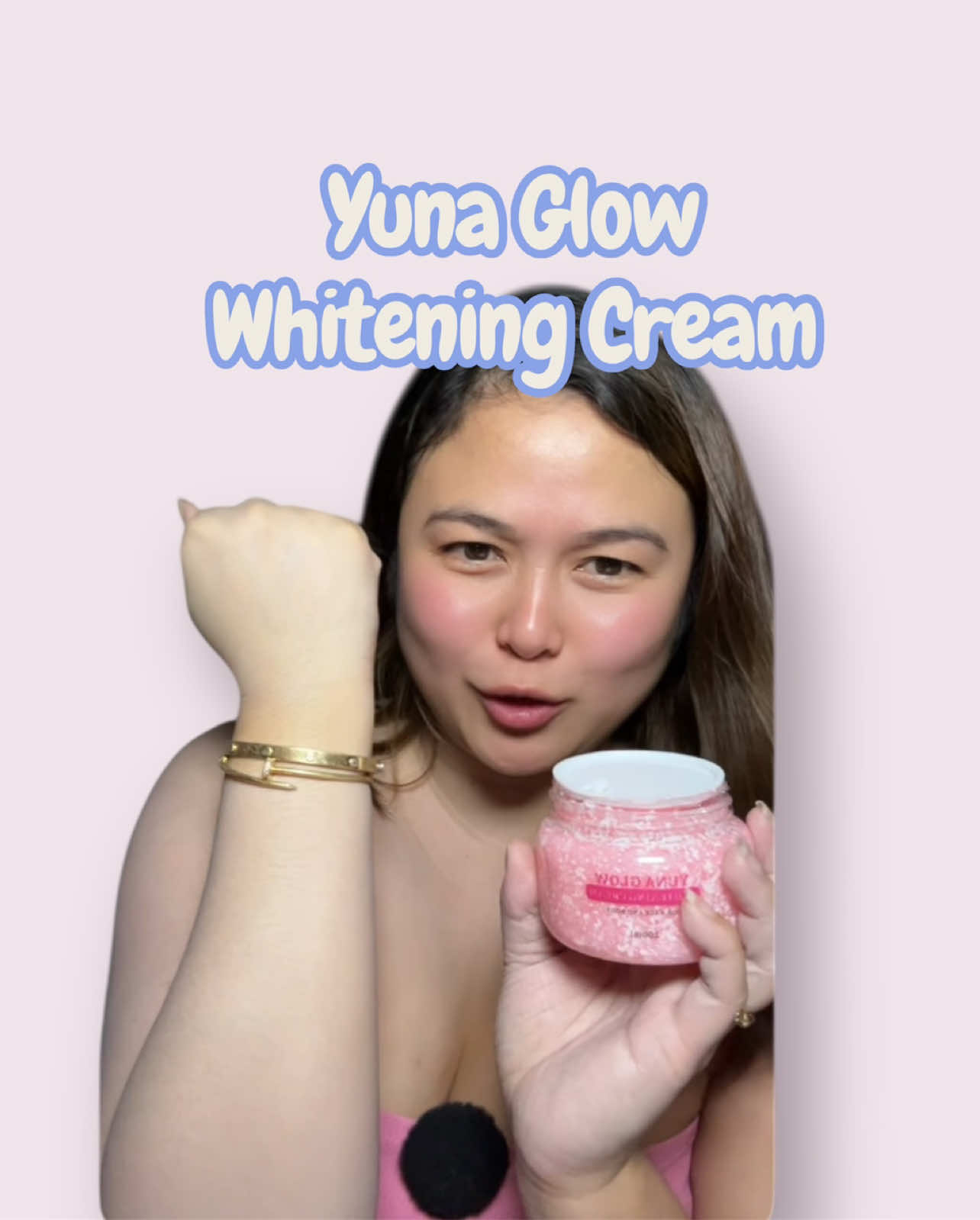 Yuna Glow Whitening Cream Grabe mga miii glowwww kung glowww ka dito  #yuna #yunaglow #whiteningcream #bmrsbeautyessentials✨ 