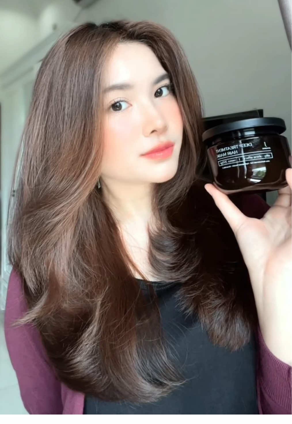 akhirnya nemu hair mask yg cocok buat low porosity hair😭🩵🫶🏻✨ @By Jevarine Official #jevarine #deeptreatmenthairmask #haircare #CapCut 