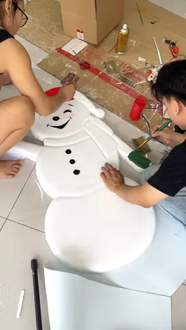 Người tuyết trang trí noen , nhà e có đủ sz nhé #nanadecor23 #noen #giangsinh #trangtricaythong #ngườituyết 