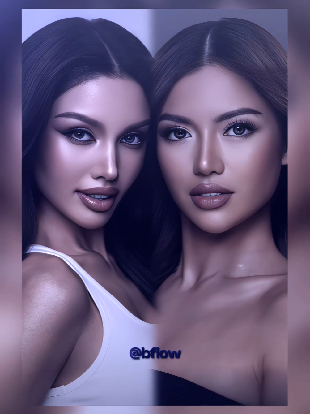 White or Black 🤍🖤 #veenapraveenar #sanlyliu #missuniversethailand #missuniverseindonesia #missuniverse 
